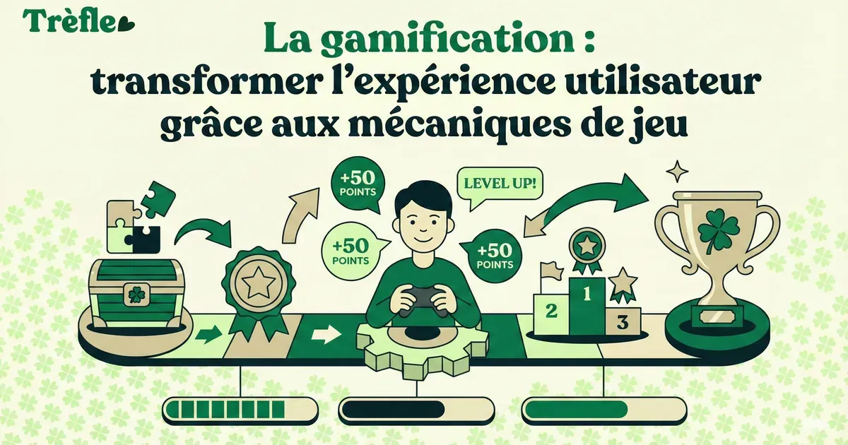 La gamification : transformer l'expérience utilisateur grâce aux mécaniques de jeu